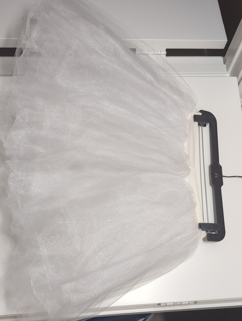 White Tulle Layered Skirt - Women's Ballet Style